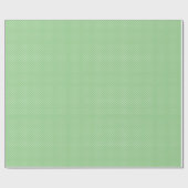 Green Polka Dot Muster Geschenkpapier (Flach)