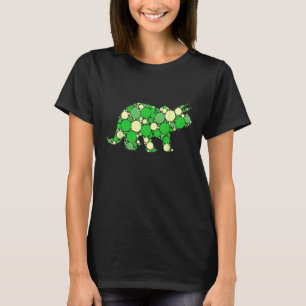 Green Polka Dot T Rex Dinosaur Hemd Internationa T-Shirt