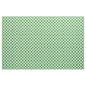 Green Polka Dots auf weißem Muster Stoff (Fat Quarter (45,7 x 55,9 cm))