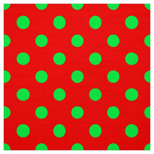 Green Polka Dots Design Stoff (Muster)