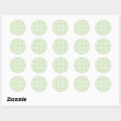 Green Polka Dots Sticker (Blatt)