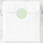 Green Polka Dots Sticker (Tasche)