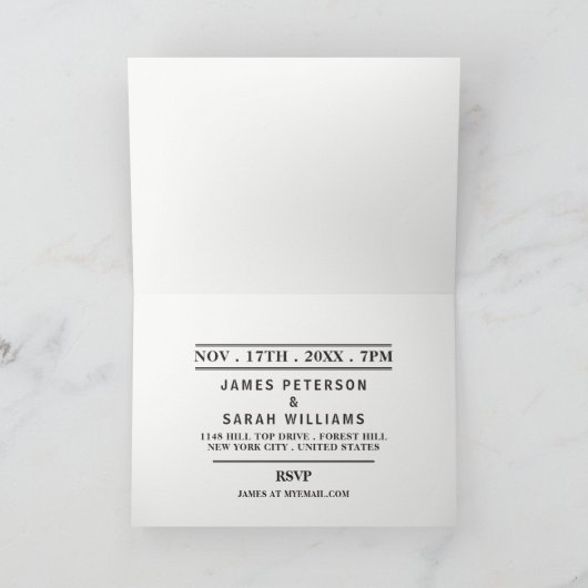 Green Poster Housewarming Party Einladung (Innenseite)