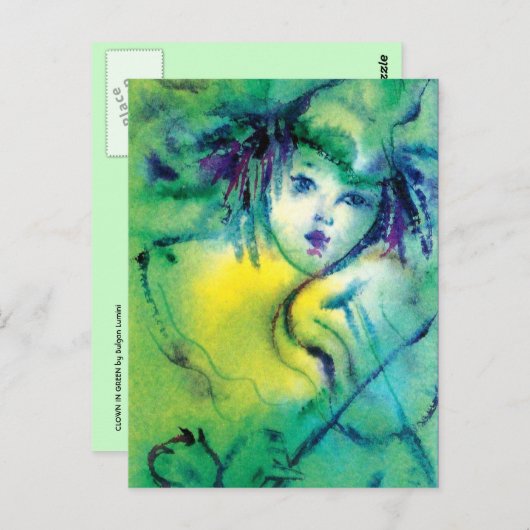 GREEN POSTKARTE (Vorne/Hinten)