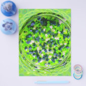 Green Potpourri Bulk Scrapbook Paper Pages Flyer (Einzeln)