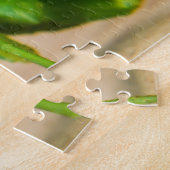 Green Praying Mantis Nah-up Foto Puzzle (Seite)