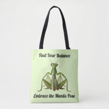 Green Praying Mantis Personalisiert Yoga