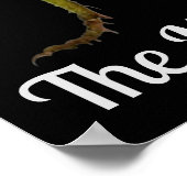 Green Praying Mantis Yoga Personalisiert Poster (Ecke)