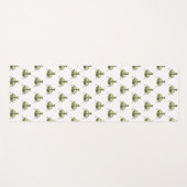 Green Praying Mantis Yogamatte (Vorderseite (Horizontal))