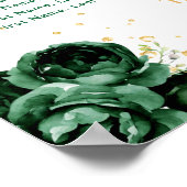 Green Princess 16 . Geburtstag Seekarte Poster (Ecke)