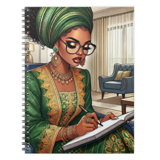 Green Princess-Notebook Notizblock