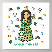 Green Princess Poster (Vorne)
