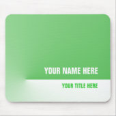 Green Pro Mousepad (Vorne)