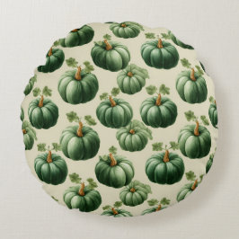 Green Pumpkin Autumn Zuhause Design Throw Kissen