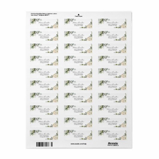 Green Pumpkin Fall Brautparty Label (Vorne)