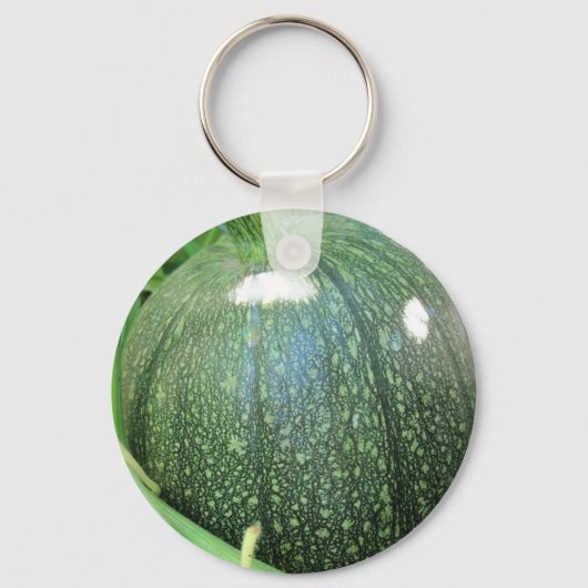 Green Pumpkin Schlüsselanhänger (Vorderseite)