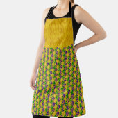 GREEN PURPLE GOLD MARDI GRAS PATTERNS SCHÜRZE (InSitu)