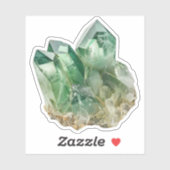 Green Quartz Aufkleber (Blatt)
