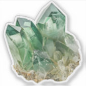 Green Quartz Aufkleber (Vorderseite)