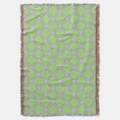 Green Quatrefoil Decke (Vorderseite Vertikal)