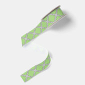 Green Quatrefoil Ripsband (Rückseite)