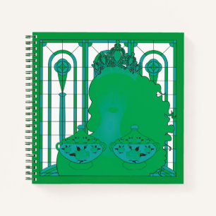 Green Queen-Notebook Notizblock