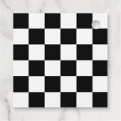 Green Race Car | KINDERGEBURTSTAG PARTY Geschenkanhänger (Rückseite)