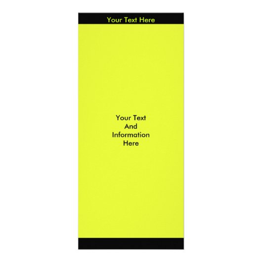 Green Rack Card Werbekarte (Vorne)