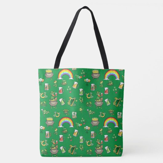 Green Rainbow Hats St Patrick Day Tasche (Vorderseite)