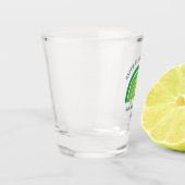 Green Rainbow Irish Kleeblatt Happy St Patricks Da Schnapsglas (Links)