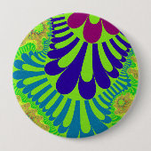 Green Rainbow Loop Button (Vorderseite)