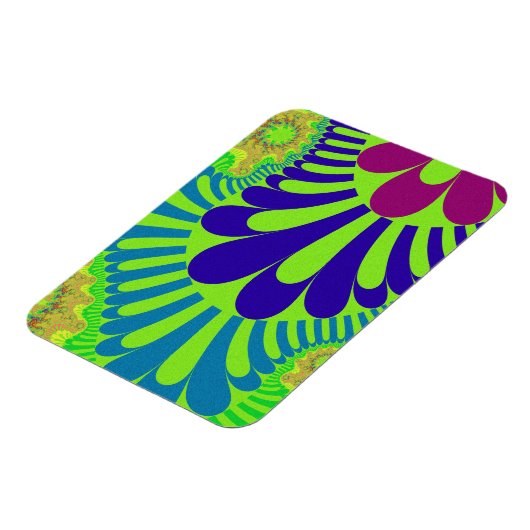 Green Rainbow Loop Magnet (Linke Seite)