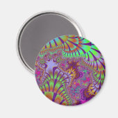 Green Rainbow Melt Magnet (Vorderseite/Rückseite)