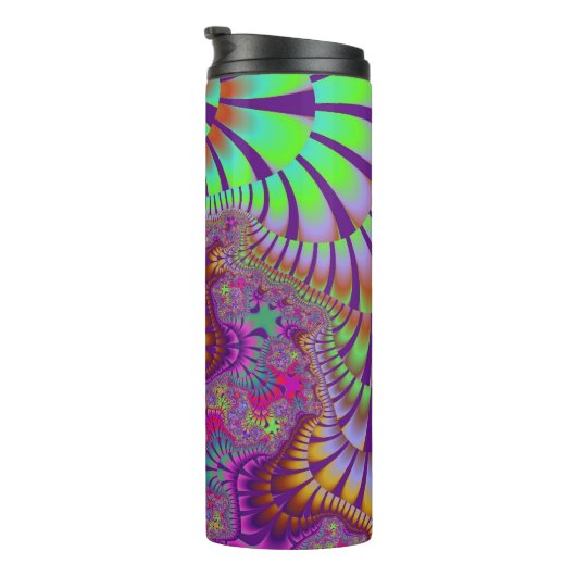 Green Rainbow Melt Thermosbecher (Nach rechts gedreht)