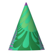 Green Rainbow Mod Partyhütchen (Vorderseite)