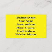 Green Rainbow Sunburst Visitenkarte (Rückseite)