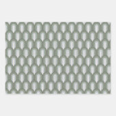 Green Rainbows Wrapping Sheets Geschenkpapier Set (Vorderseite 2)