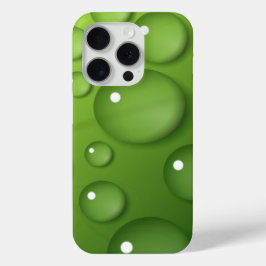Green Raindrop Muster Case-Mate iPhone Hülle