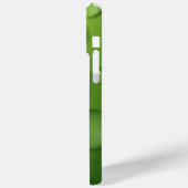 Green Raindrop Muster Case-Mate iPhone Hülle (Rückseite / Links)