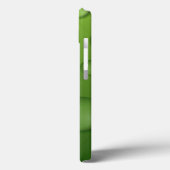 Green Raindrop Muster Case-Mate iPhone Hülle (Rückseite / Links)
