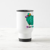 Green Ram Chinese Year Zodiac Travel Mug Reisebecher (Mittel)