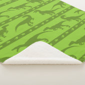 Green Raptor Muster Sherpadecke (3/4)