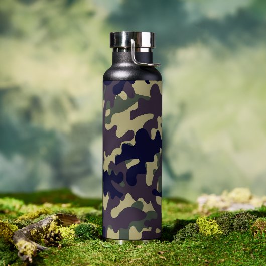 Green Recoleta #2 Camouflage Thor Kupfer infundier Trinkflasche (Außenbereich)