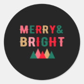 Green Red And Brown Bold Tygraphy Toddler T Shirt Runder Aufkleber (Vorderseite)