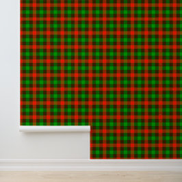 Green Red Checkerboard Muster - Kariert texturiert Tapete