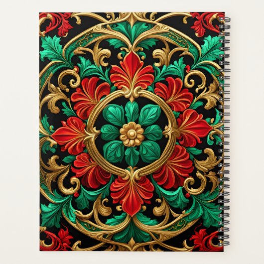 Green Red Decorday Planer (Rückseite)