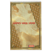 Green Red Gold 12 chinesische Zodiac-Zeichen - Neu Kalender (Titelbild)