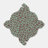 Green Red Leopard Print Geschenkschachtel (Ungefaltet)