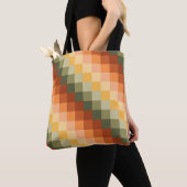 GREEN RED ORANGE YELLOW GEOMETRIC PATTERS TASCHE (Von Nahem)