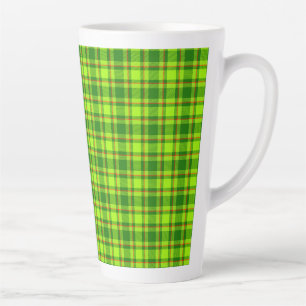 Green Red Tartan Checkered Kariert Pattern-55788 Milchtasse